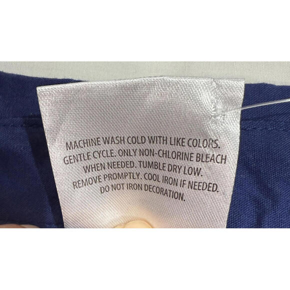 Ford Mustang Navy Blue "King of the Road" Long Sleeve Size Small - Picture 5 of 9